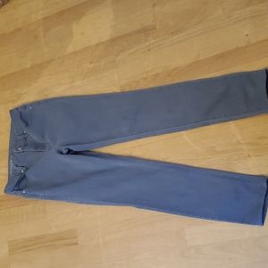 Talbott grey high-waist straight-leg long size 2